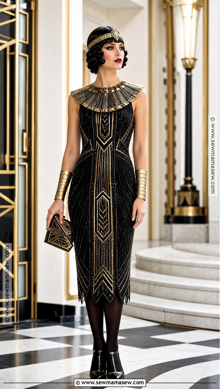 Art Deco Egyptian Queen Costume - 30 Egypt Costume Ideas for Women