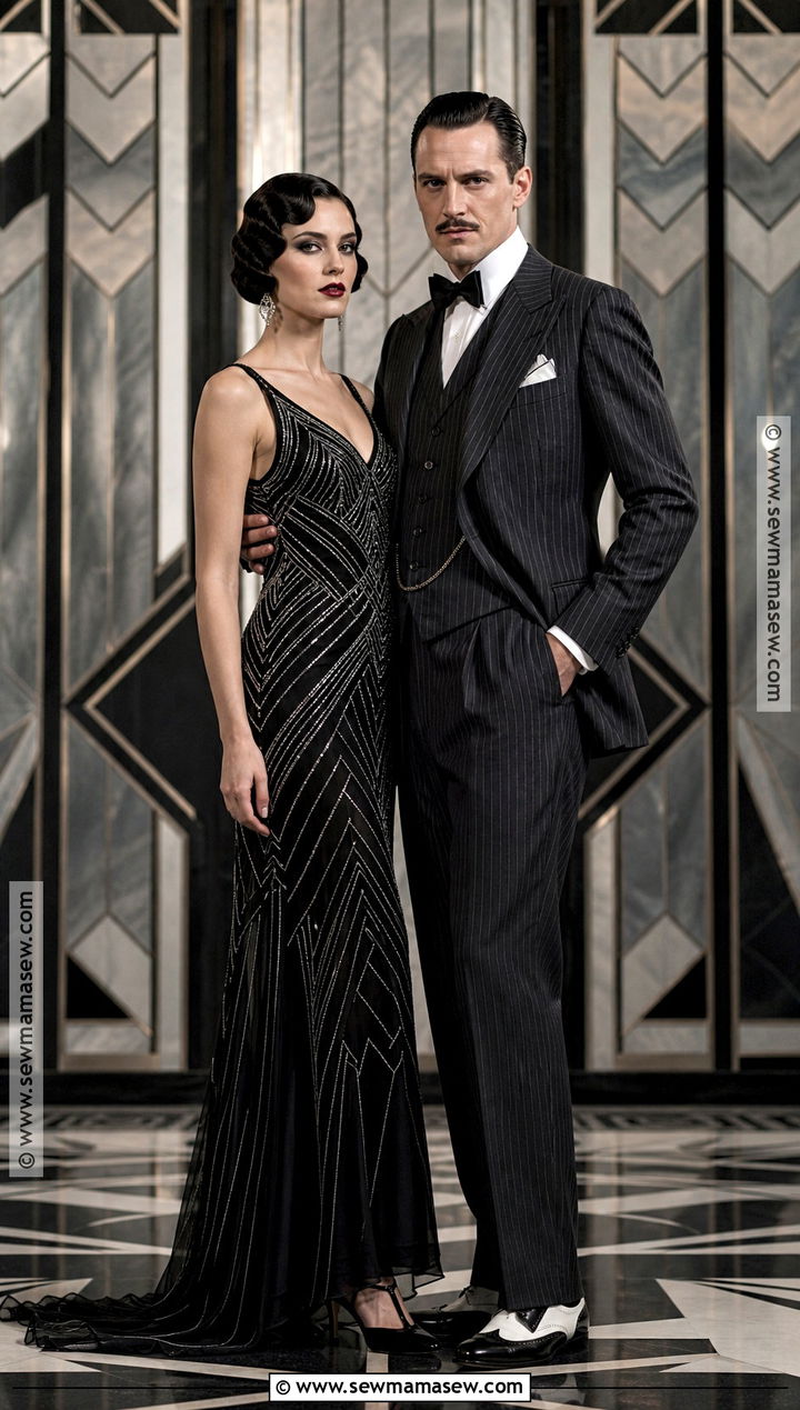 Art Deco Morticia And Gomez Addams Costume - 40 morticia and gomez addams costume ideas