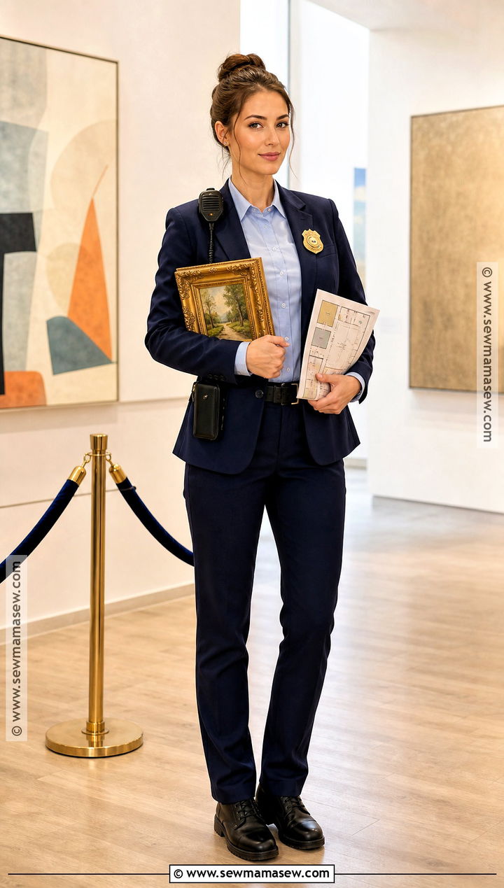Art Museum Security Guard Costume - 30 Niche Halloween Costume Ideas