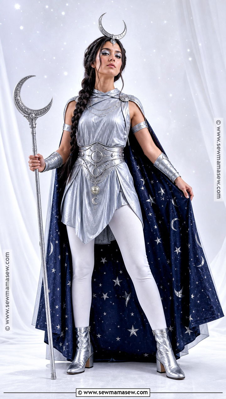 Artemis Silver Moon Costume - 50 greek goddess costume ideas