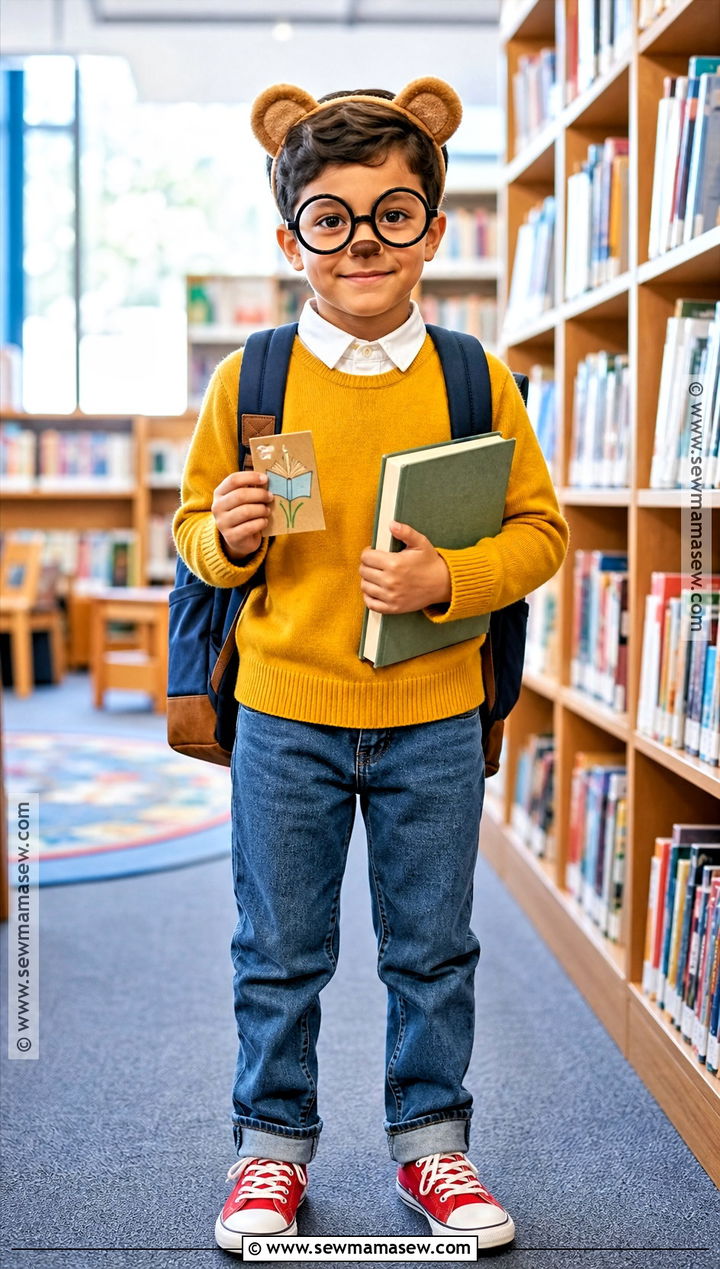 Arthur Costume With Yellow Sweater - 30 easy book character costumes for kids