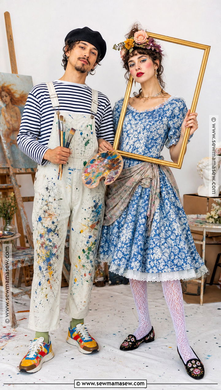 Artist And Painting Bestie Costume - 40 bestie costume ideas