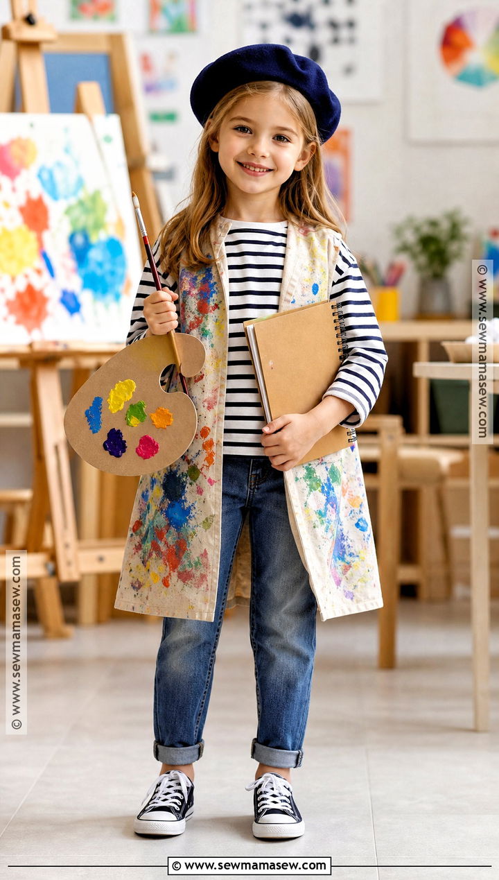 Artist Career Day Costume - 30 career dress up day at school ideas