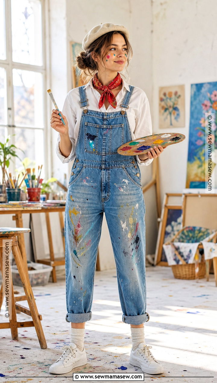 Artist Costume With Paint Palette - 45 cute costumes