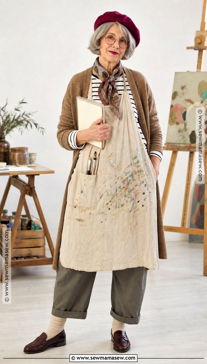 Artist Granny Costume - 30 granny dress up ideas