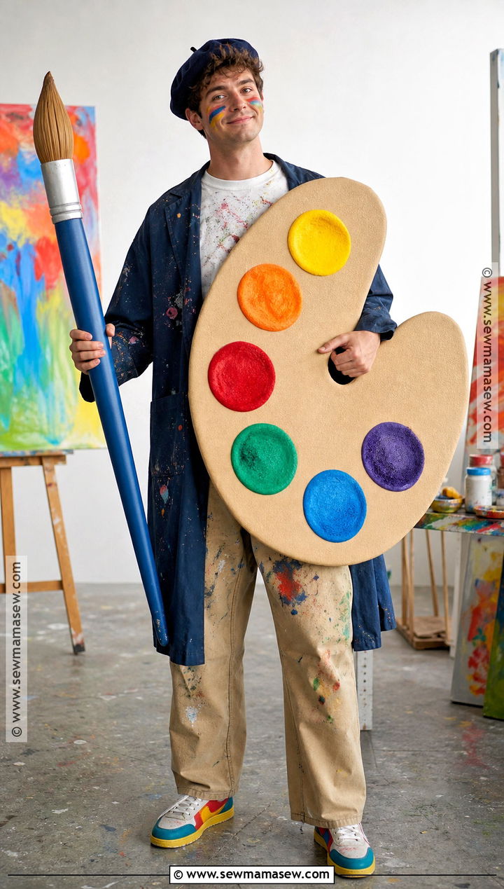 Artist Paint Palette Costume - 35 creative costumes
