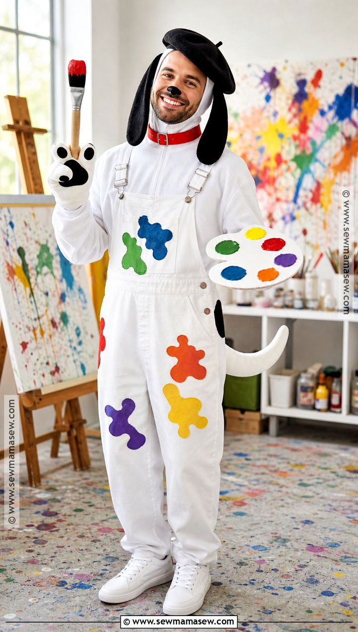 Artist Snoopy Costume - 40 snoopy halloween costume ideas
