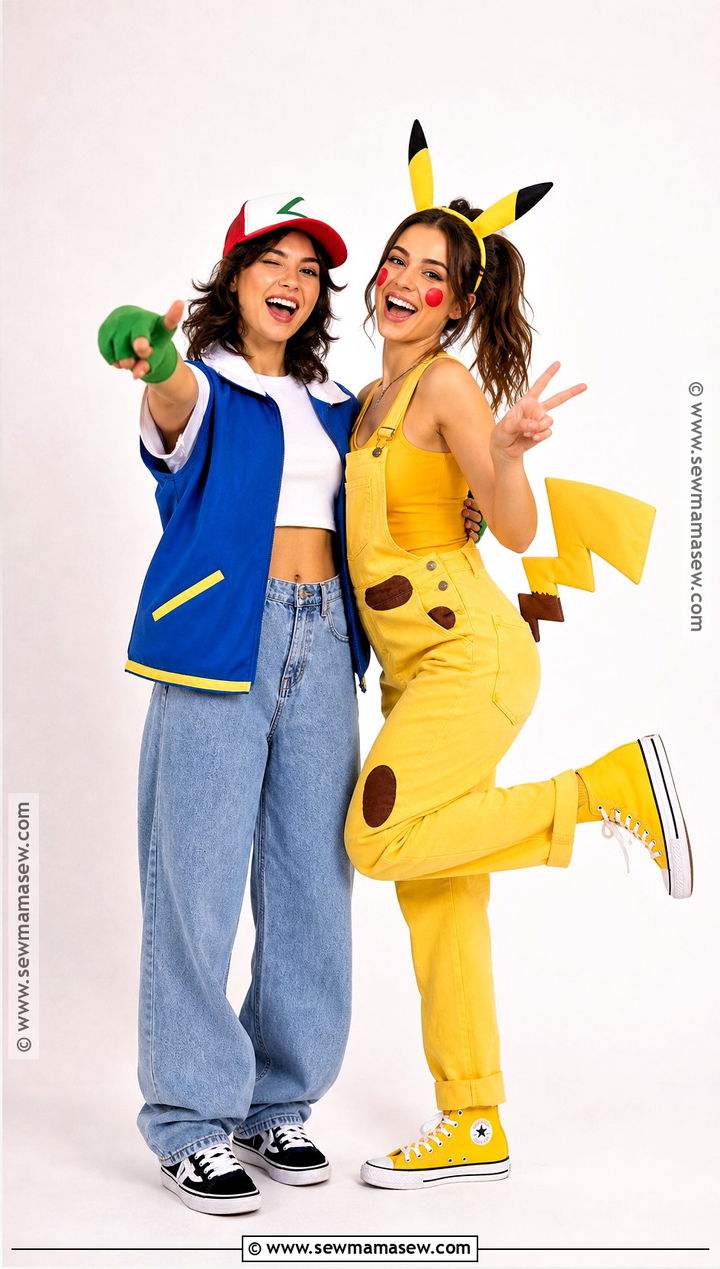 Ash And Pikachu Best Friend Costume - 30 ash and pikachu costume ideas