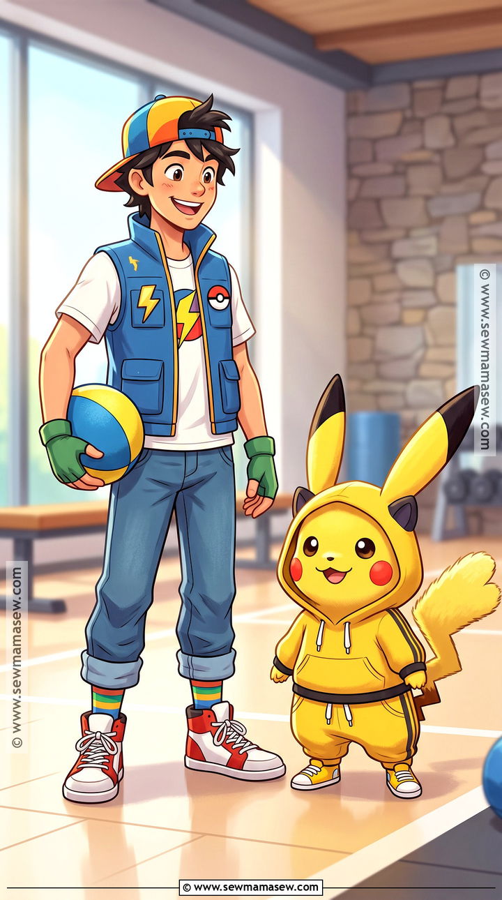Ash And Pikachu Costume - 35 iconic duo halloween costumes