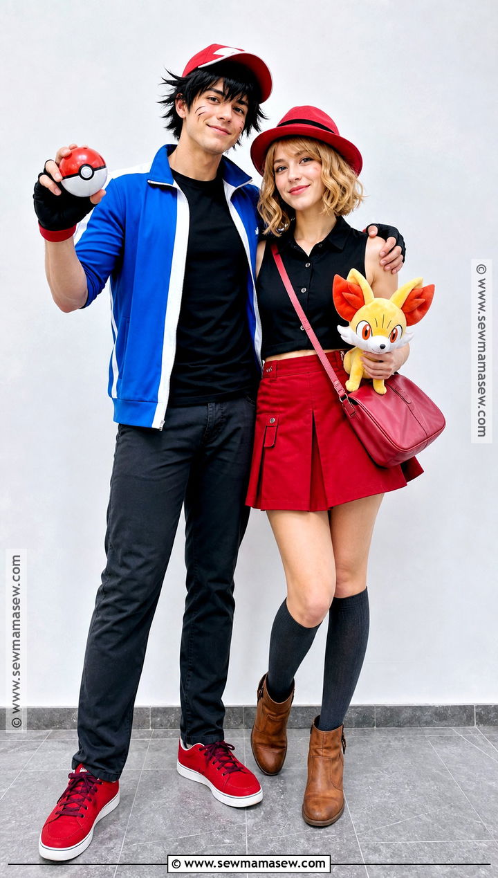 Ash And Serena Couple Costume - 30 ash costume ideas