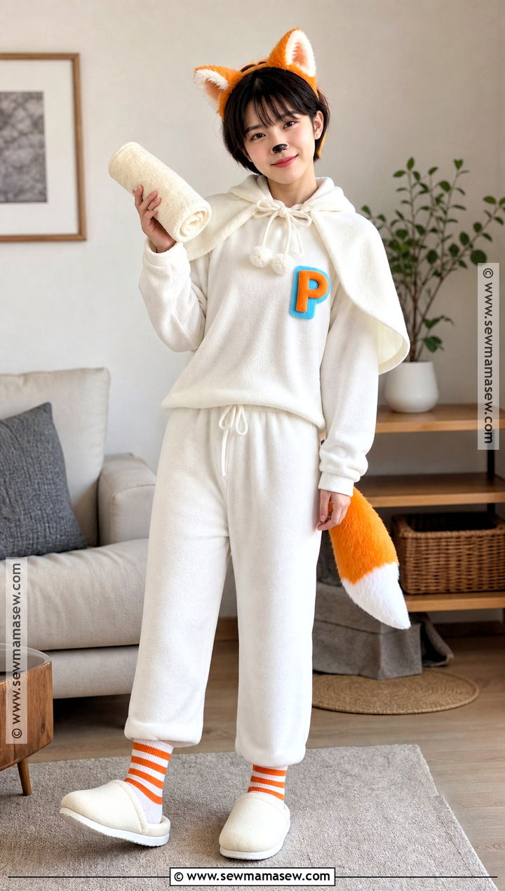 Ash Costume With White Pajamas - 30 ash fantastic mr fox costume ideas