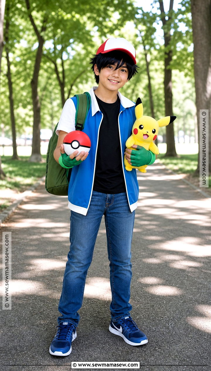 Ash Ketchum Halloween Costume - 30 halloween anime costume ideas