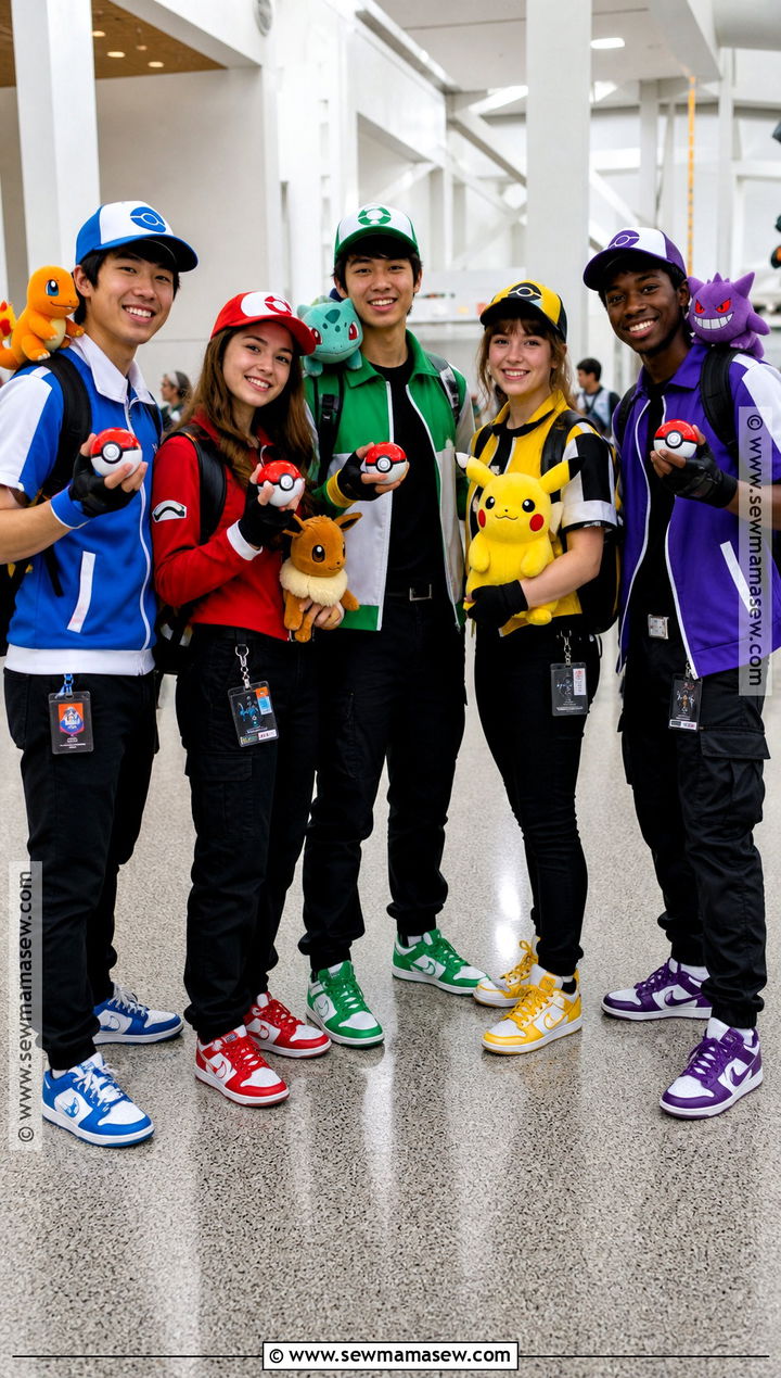 Ash Ketchum Trainer Group Costume - 35 ash ketchum costume ideas