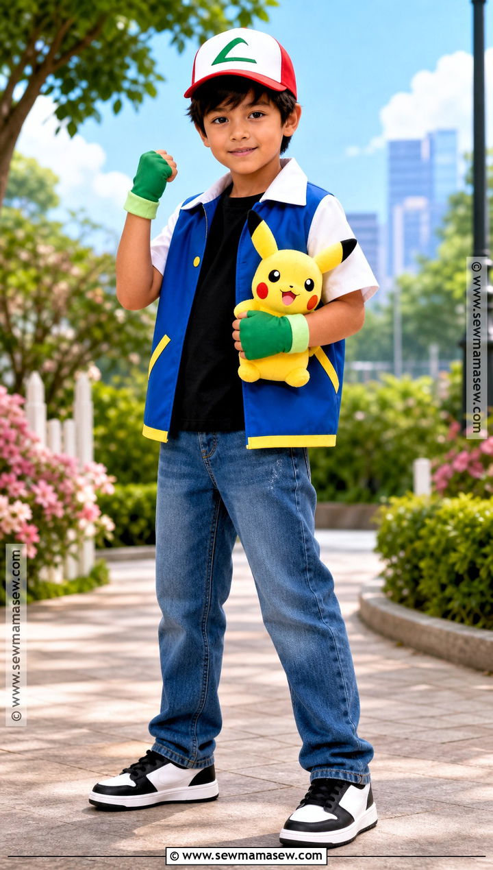 Ash Pokemon Trainer Costume - 35 halloween costumes for boys