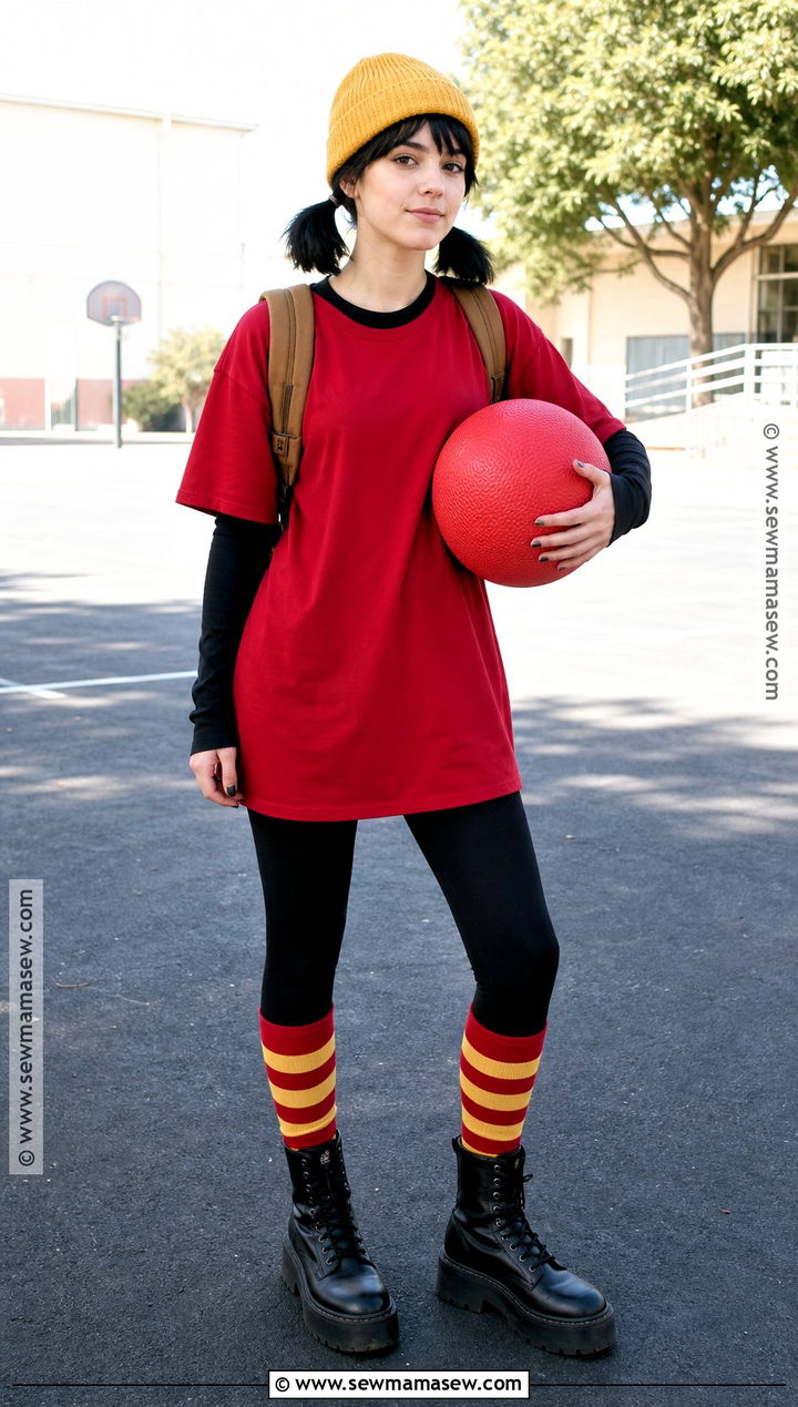 Ashley Spinelli Costume - 30 childhood characters costume ideas