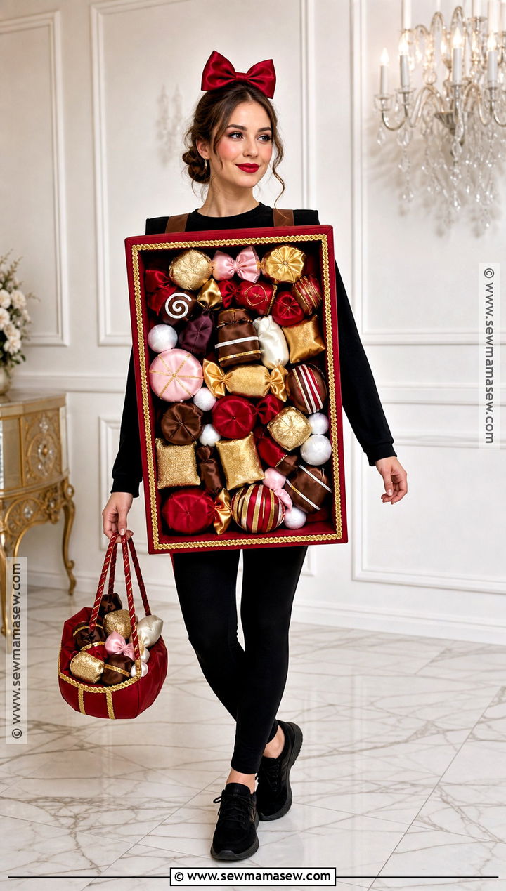 Assorted Candy Box Costume - 35 candy costume ideas