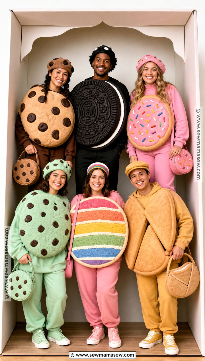 Assorted Cookie Group Costume - 35 Cookie Costume Ideas