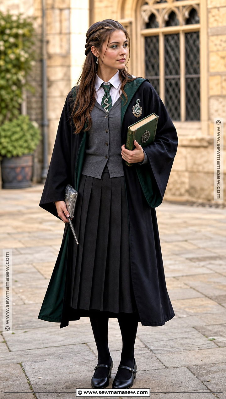 Astoria Greengrass Slytherin Costume - 30 slytherin costume ideas