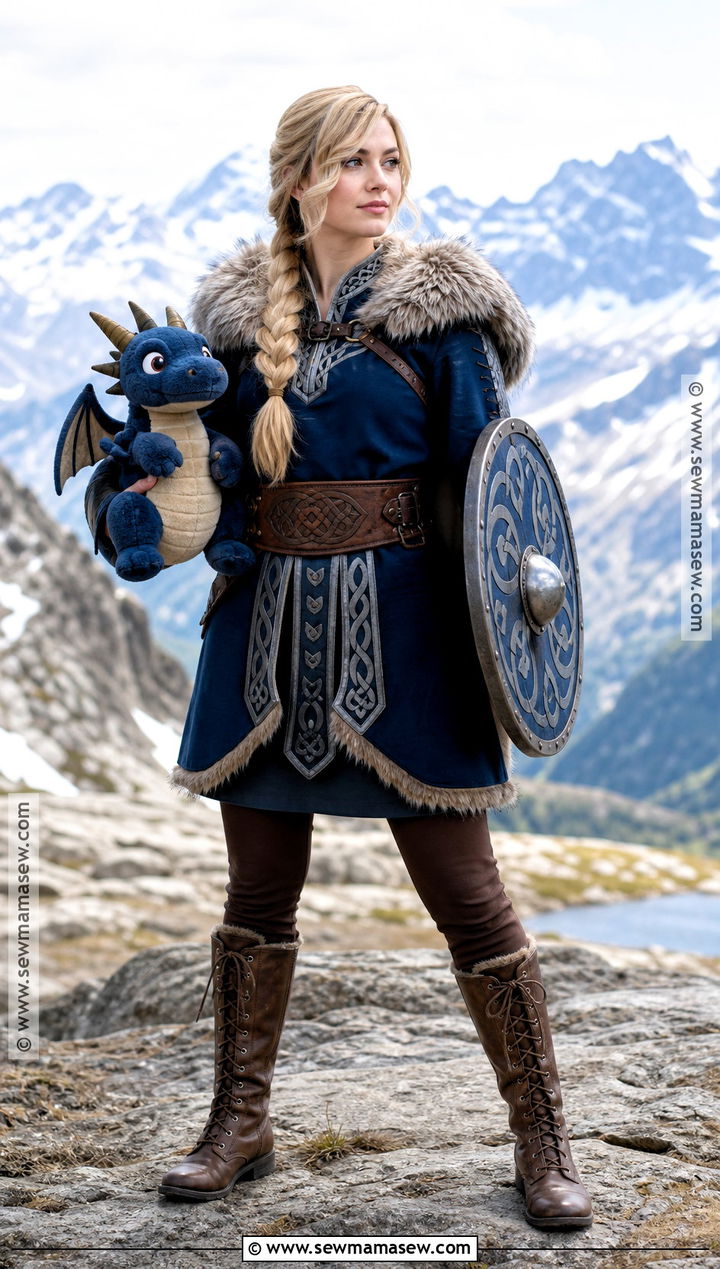 Astrid Viking Costume - 30 halloween blonde costume ideas