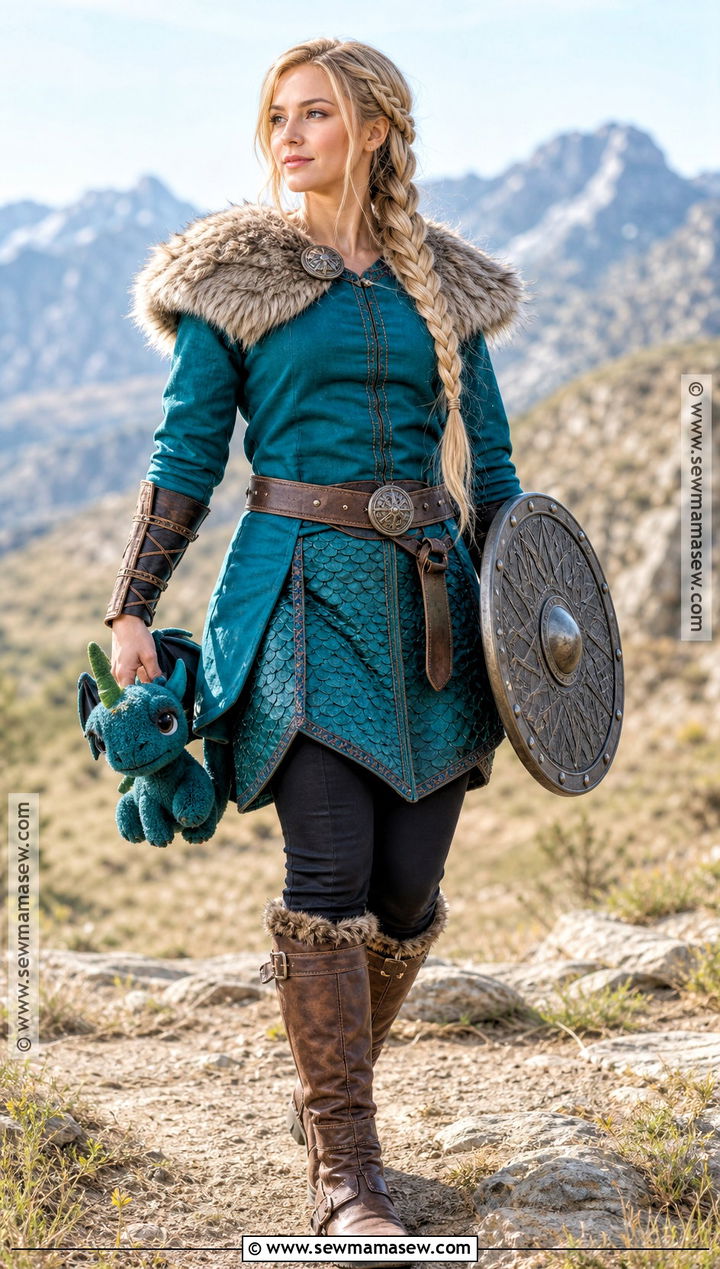 Astrid Viking Costume - 35 blonde halloween costumes ideas