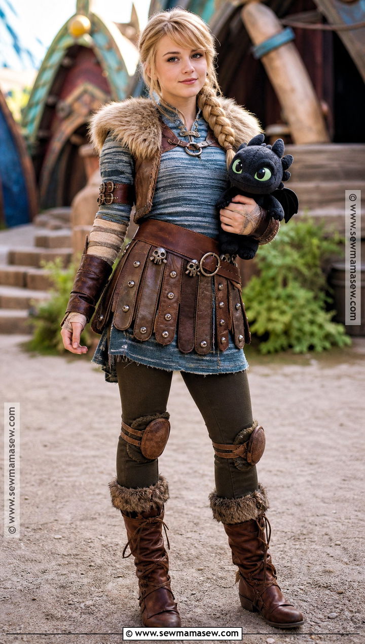Astrid Viking Costume - 35 costumes for blondes