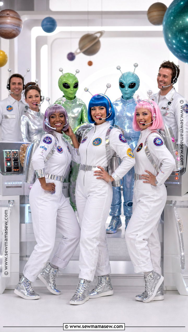 Astronaut And Alien Group Costume - 50 group costume ideas