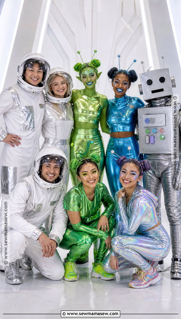 Astronaut And Alien Group Costume - 35 easy group costumes