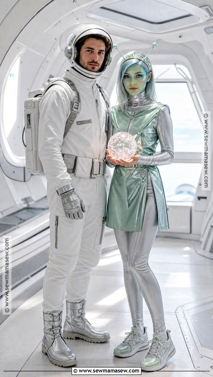 Astronaut And Alien Matching Costume - 30 Matching Costume Ideas