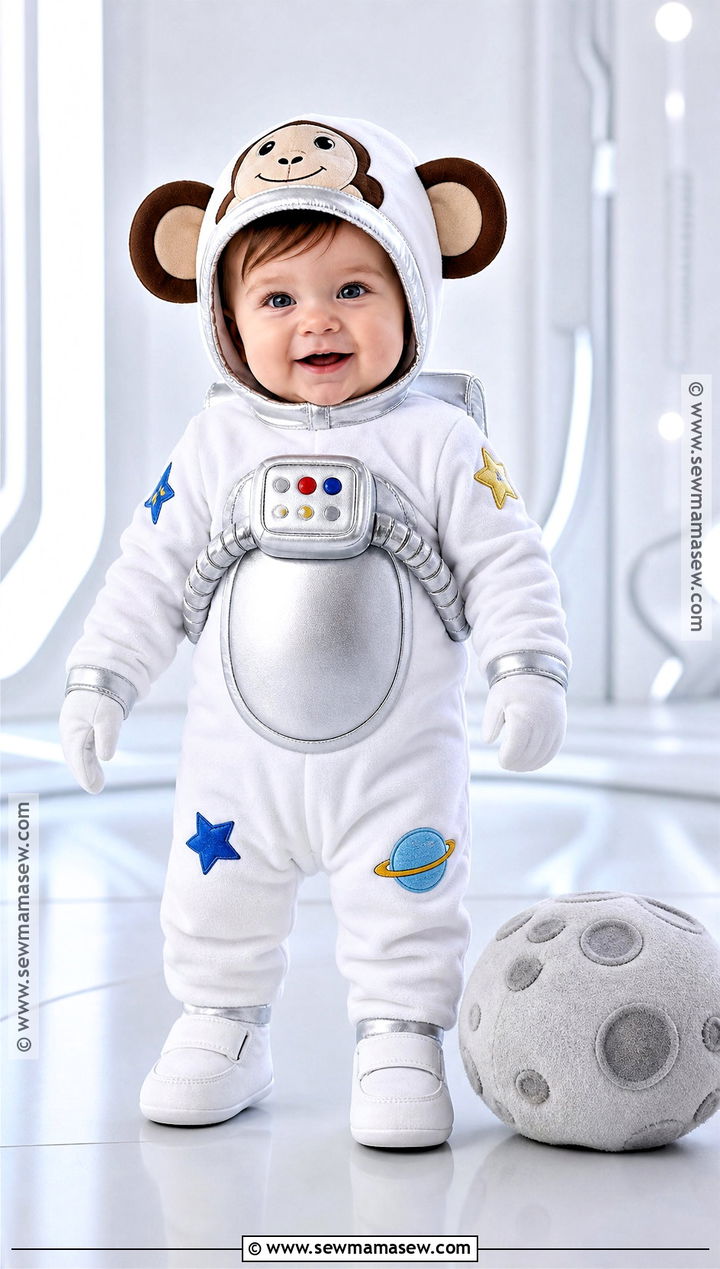 Astronaut Baby Monkey Costume - 30 baby monkey costume ideas