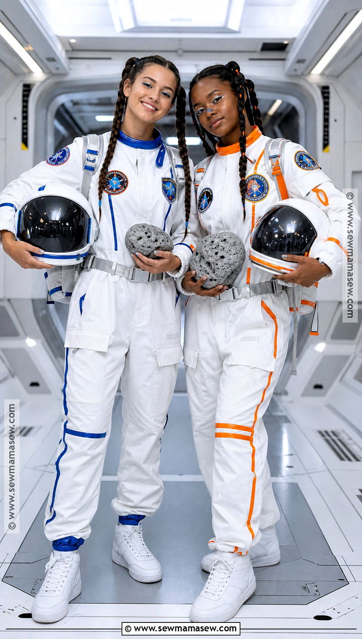 Astronaut Bestie Costume - 40 bestie costume ideas