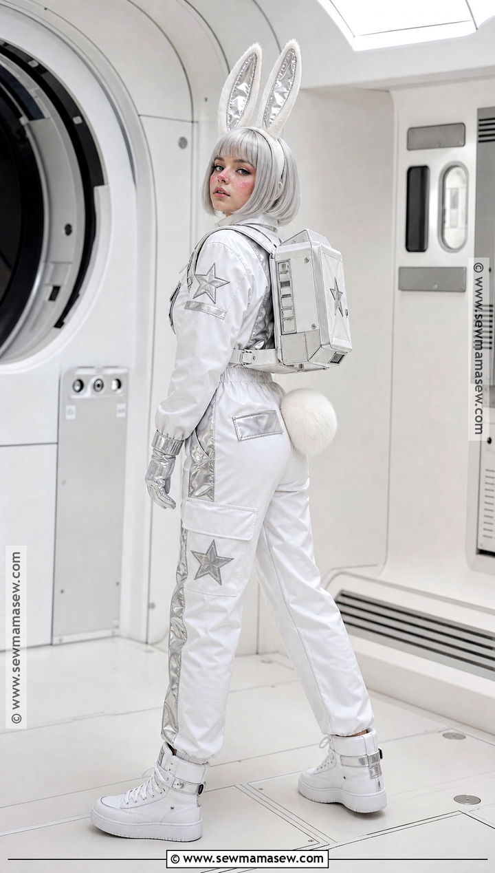 Astronaut Bunny Costume - 45 bunny halloween costume ideas