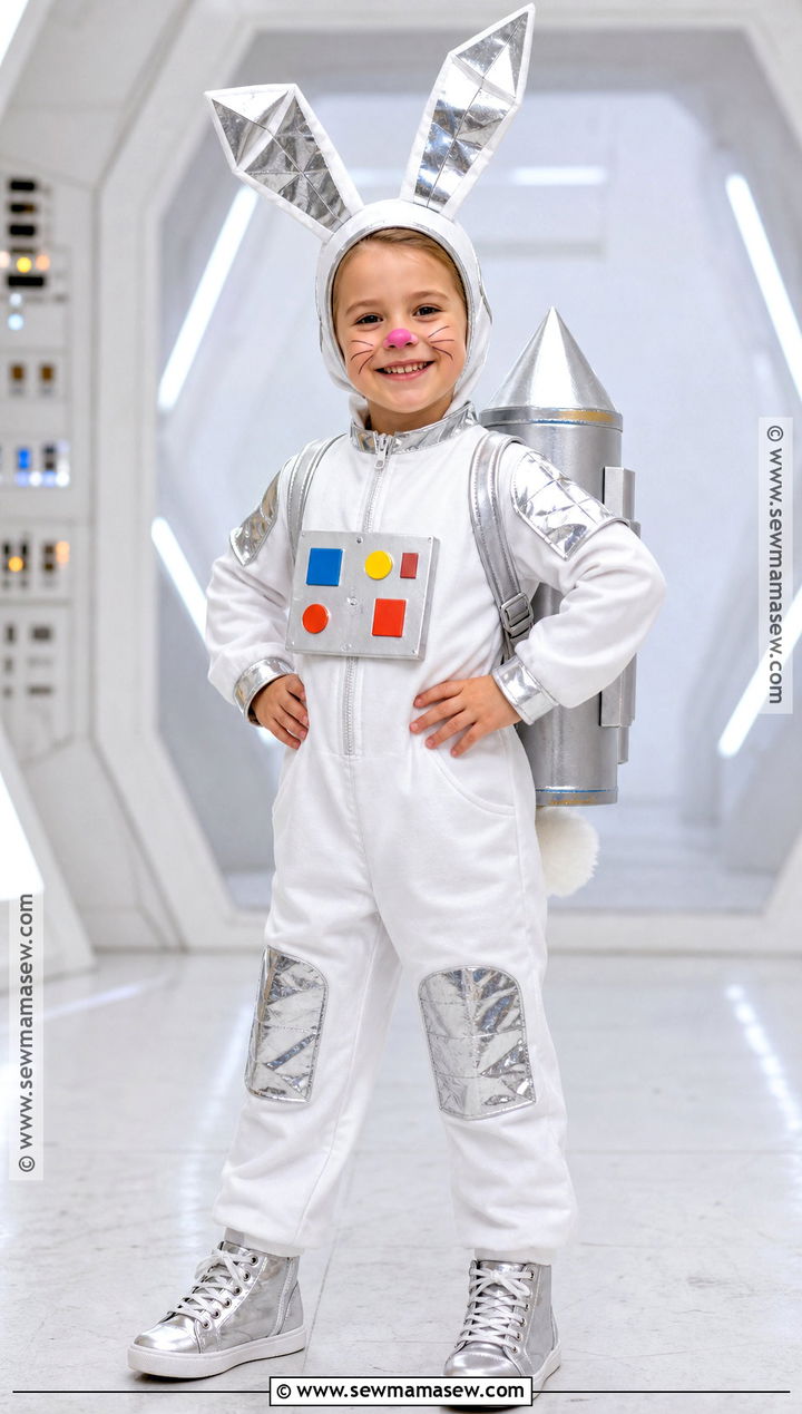 Astronaut Bunny Costume - 30 bunny costume ideas for kids