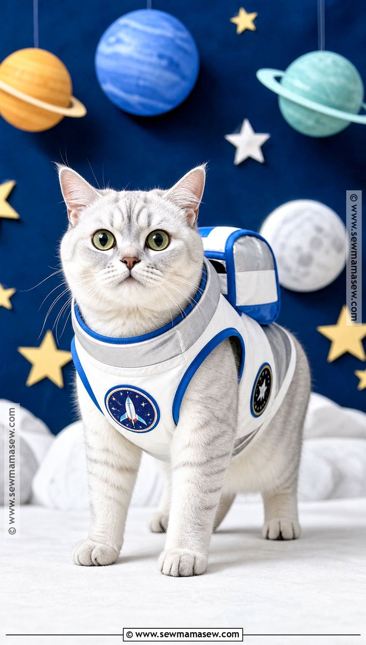 Astronaut Cat Costume - 30 Halloween Costume Ideas for Cats