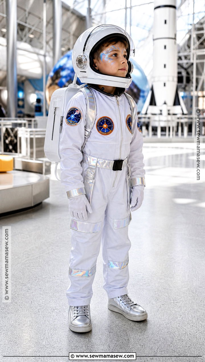 Astronaut Costume - 45 boy halloween costumes
