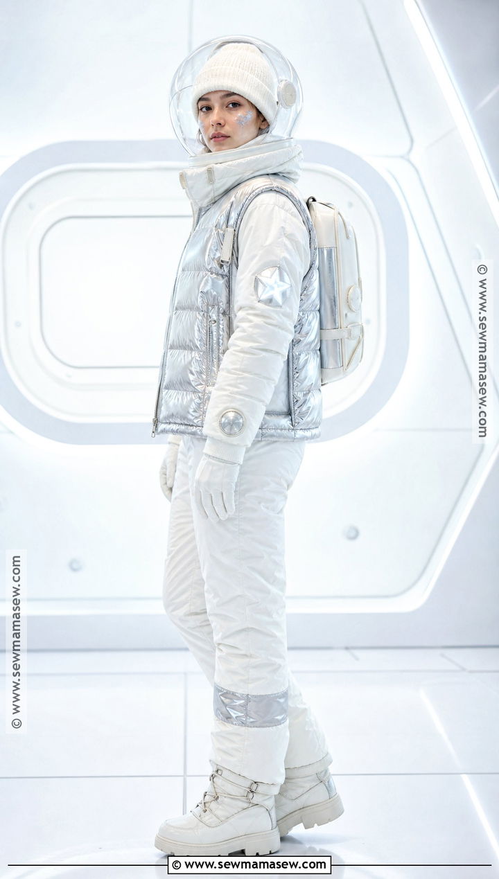 Astronaut Costume With Insulated Jumpsuit - 40 warm halloween costumes