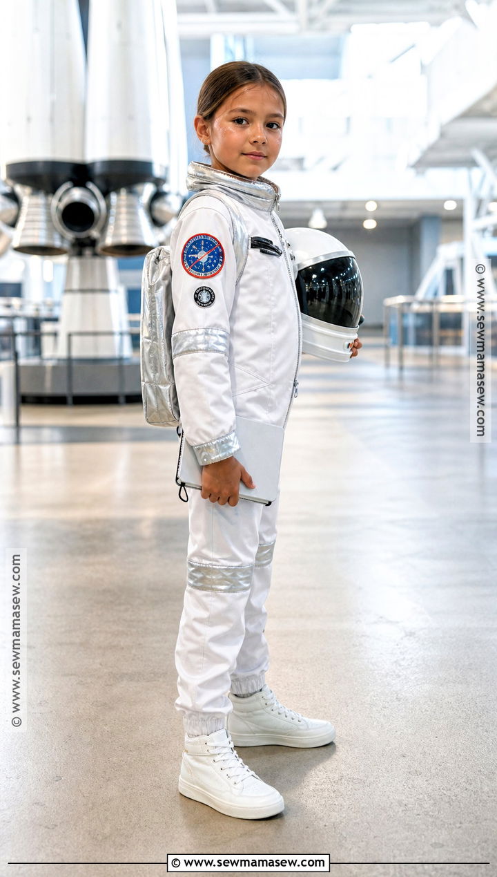 Astronaut Costume With White Jumpsuit - 30 job costumes