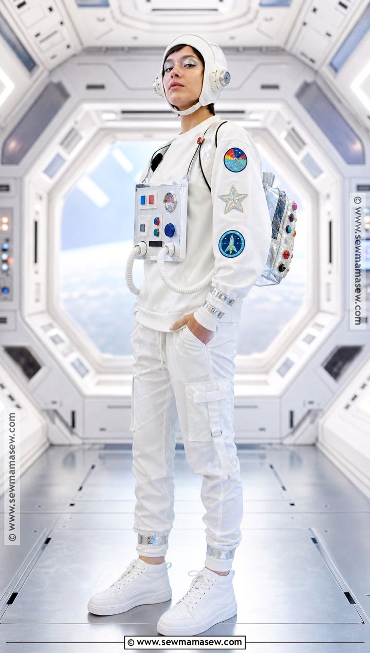 Astronaut Costume With White Jumpsuit - 40 simple halloween costume ideas