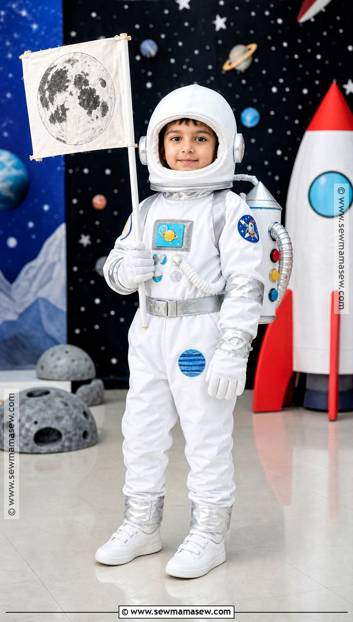 Astronaut Fancy Dress Costume - 35 fancy dress costumes for kids