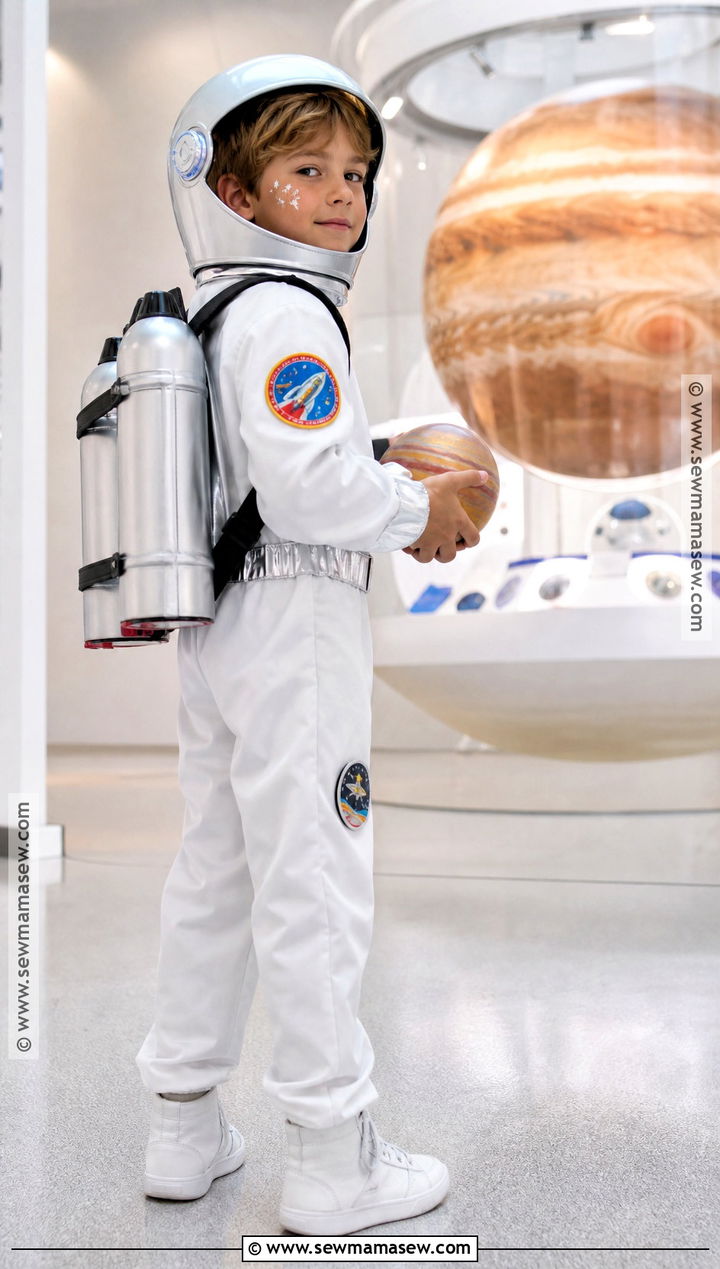Astronaut Kids Costume - 35 halloween kids costumes