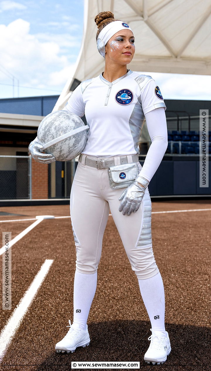 Astronaut Softball Costume - 30 softball halloween costumes