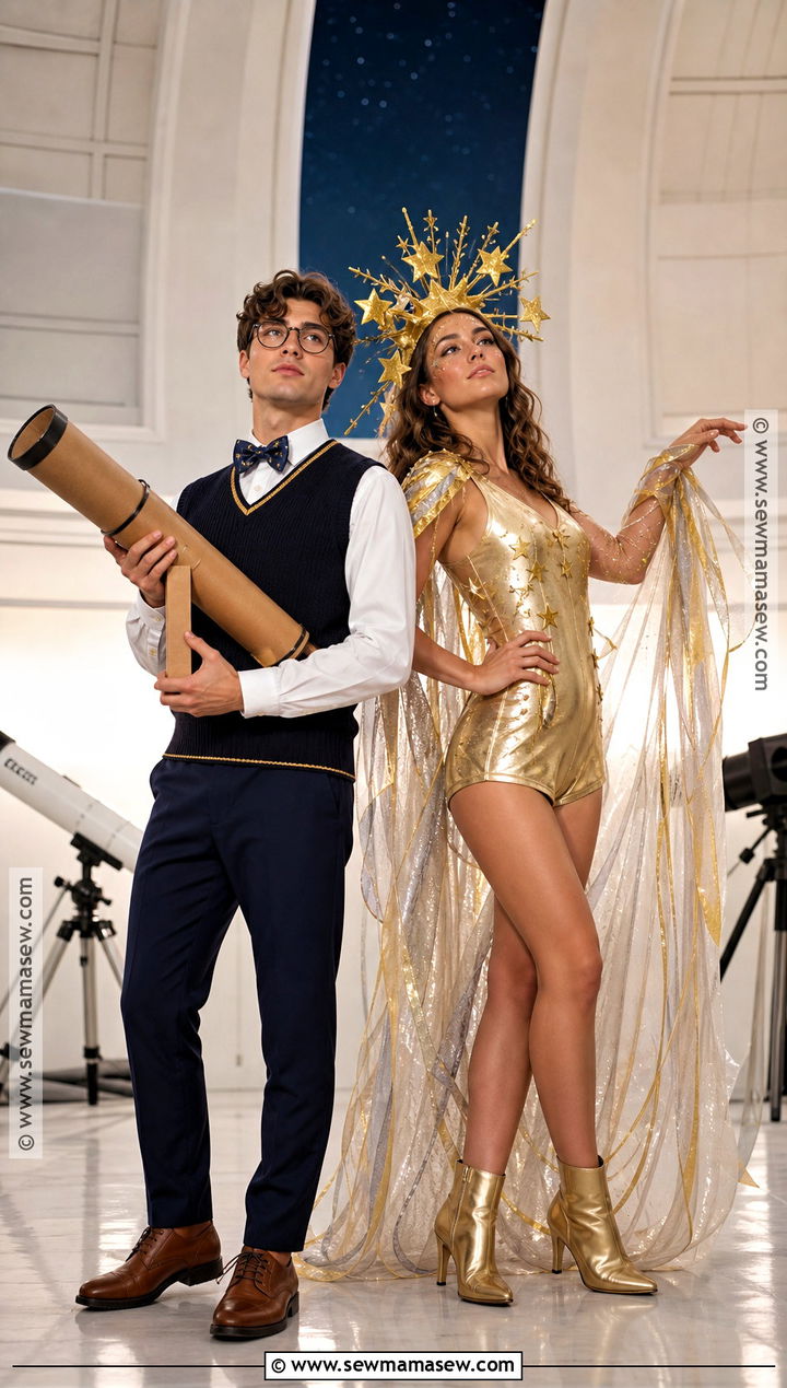 Astronomer And Shooting Star Couples Costume - 40 unique couples halloween costume ideas