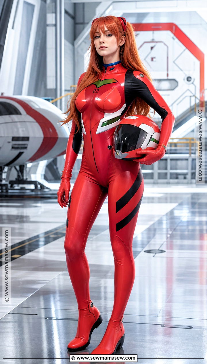Asuka Pilot Cosplay - 35 red hair cosplay ideas