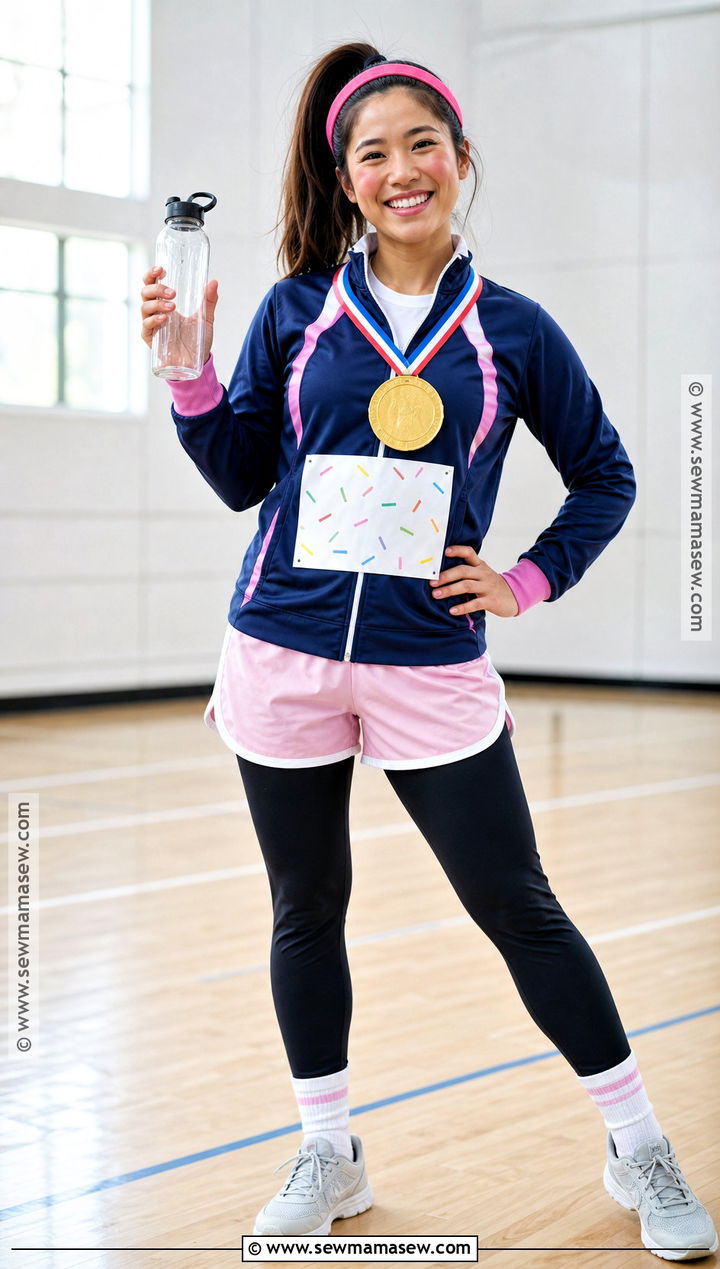 Athlete Costume With Medal - 30 at home costume ideas