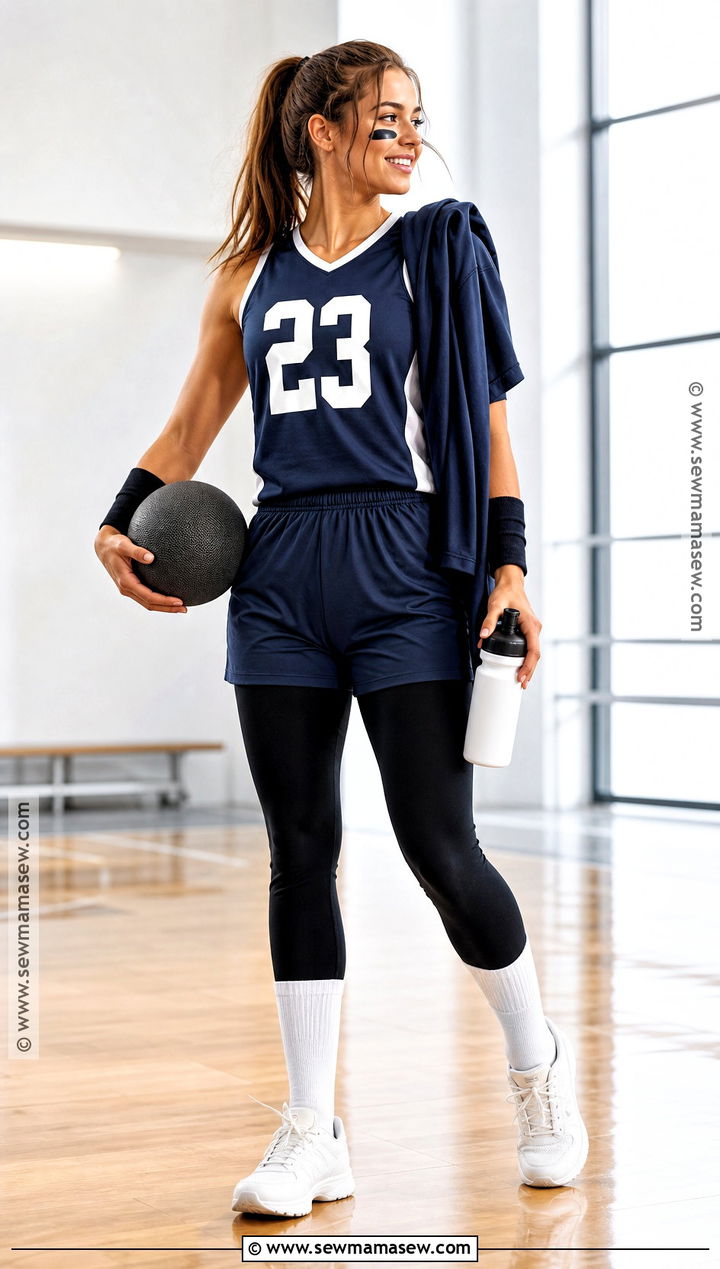 Athlete Costume With Team Uniform - 50 simple halloween costumes