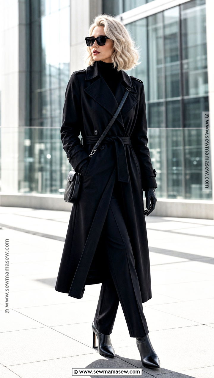 Atomic Blonde Black Trench Costume - 30 Blonde Bob Costume Ideas