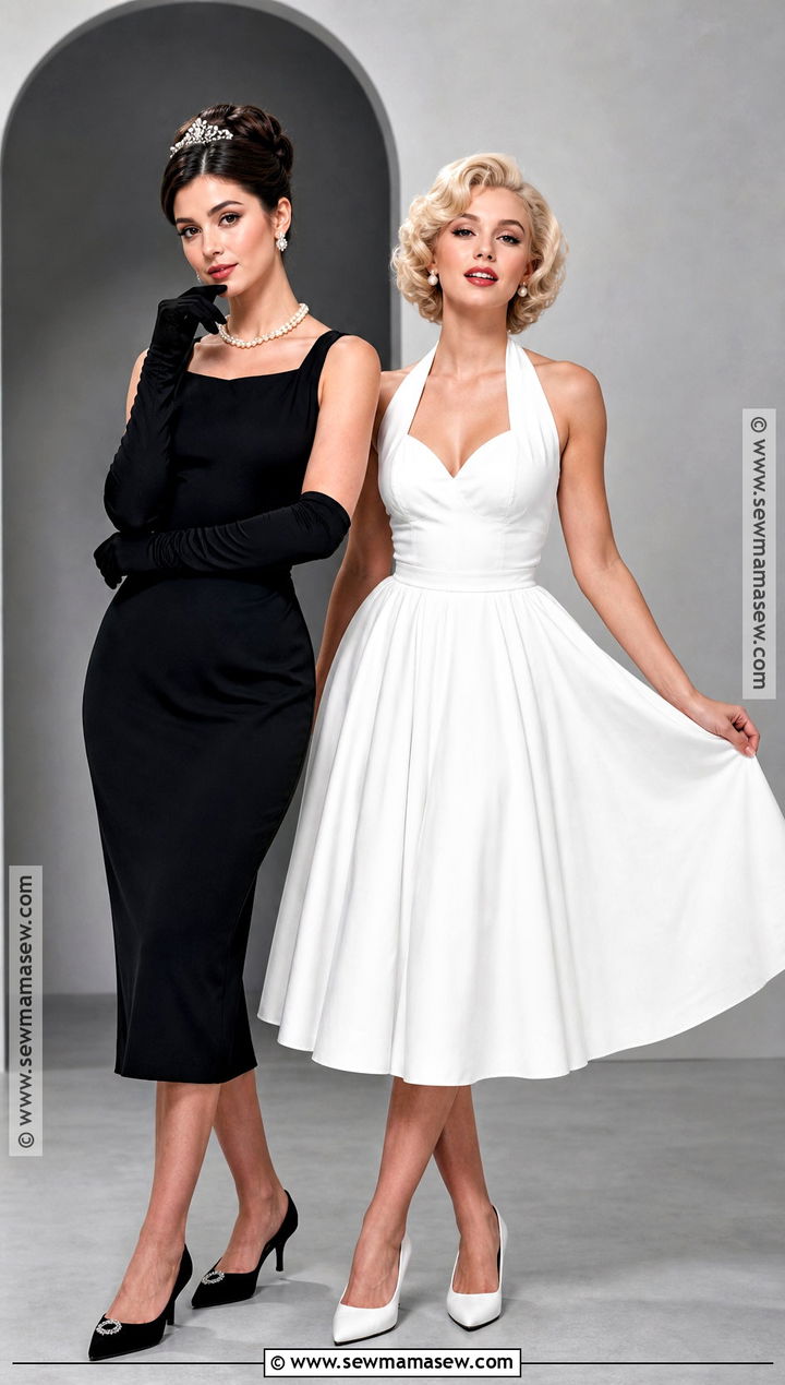 Audrey Hepburn And Marilyn Monroe Costume - 30 duo halloween costumes bff blonde and brunette