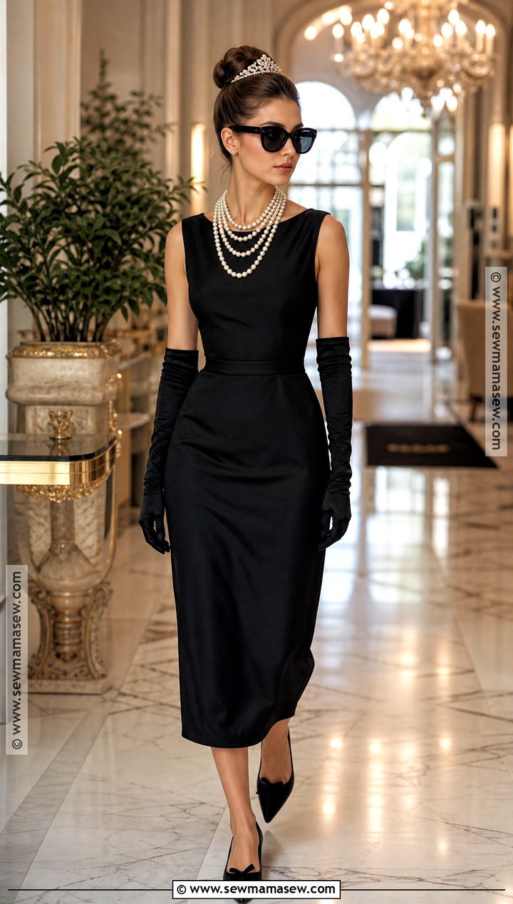 Audrey Hepburn Black Dress Costume - 30 best halloween costumes for women