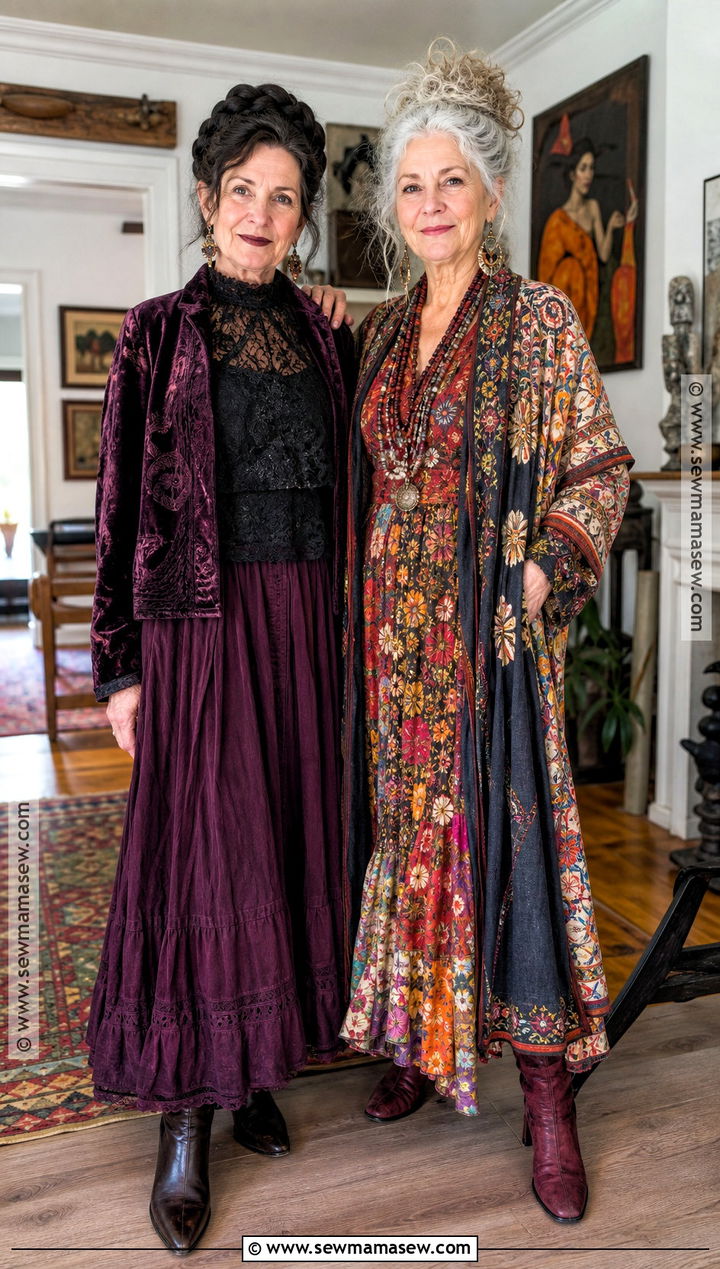 Aunt Jet And Aunt Frances Duo Costume - 30 practical magic costume ideas