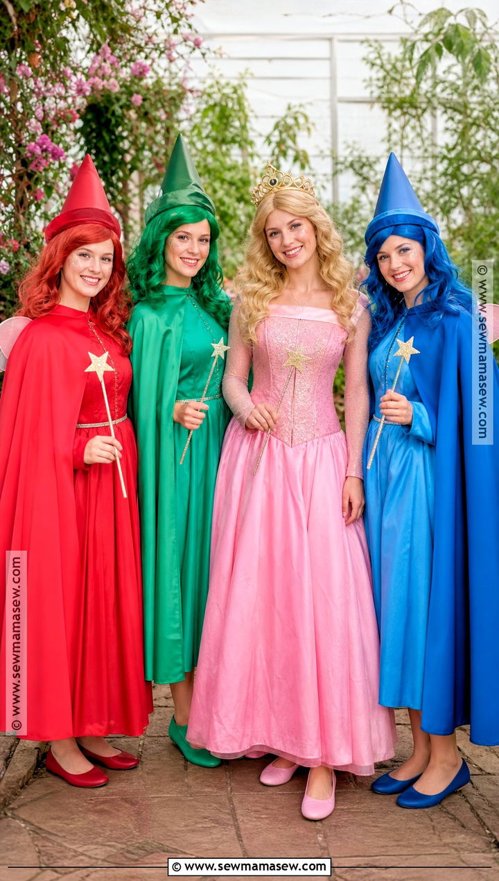 Aurora And Fairy Godmothers Group Costume - 45 aurora costume ideas