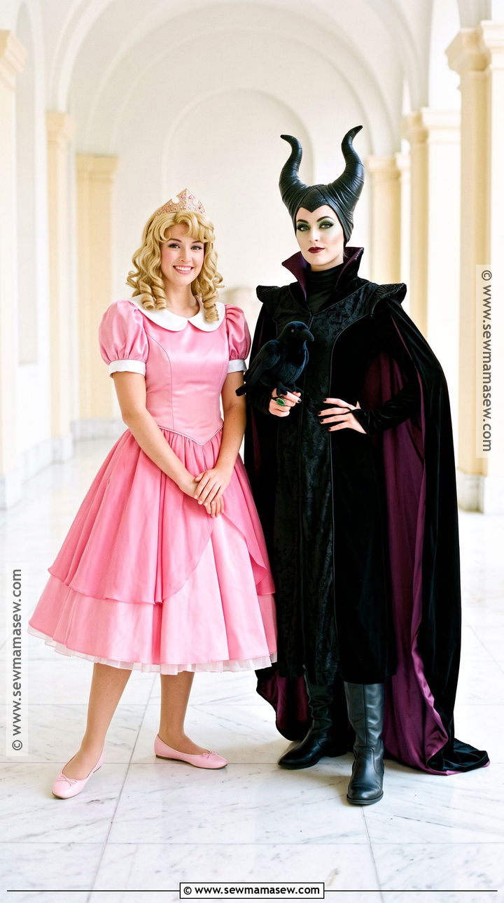 Aurora And Maleficent Duo Costume - 45 aurora costume ideas